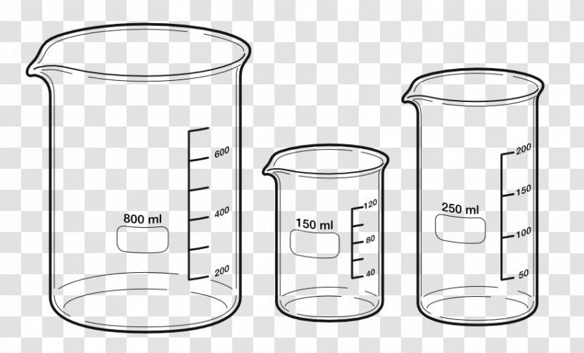 Beaker Chemistry Laboratory Flasks Glassware - Chemical Substance - Lab Transparent PNG