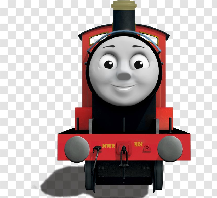 Thomas & Friends James The Red Engine Sir Topham Hatt Sodor - Computergenerated Imagery - Train Transparent PNG