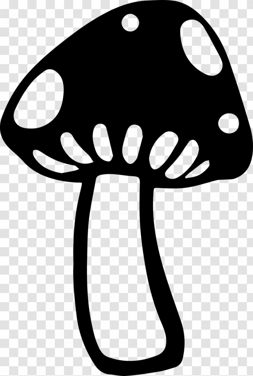 Common Mushroom Drawing Fungus - Shiitake Transparent PNG