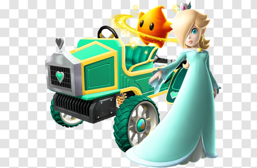 Mario Kart: Double Dash Rosalina Princess Peach Kart Wii Super - Series - Wow Rainbow Guy Transparent PNG