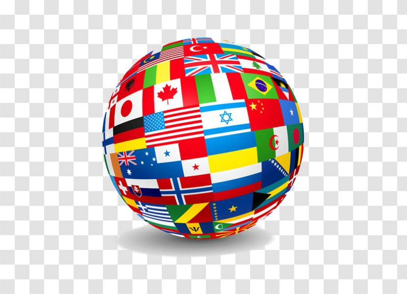 Flags Of The World Globe Flag - Stock Photography Transparent PNG