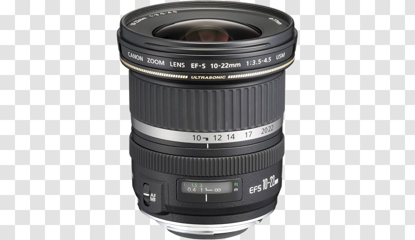 Canon EOS EF Lens Mount EF-S 10–22mm - Digital Slr Transparent PNG