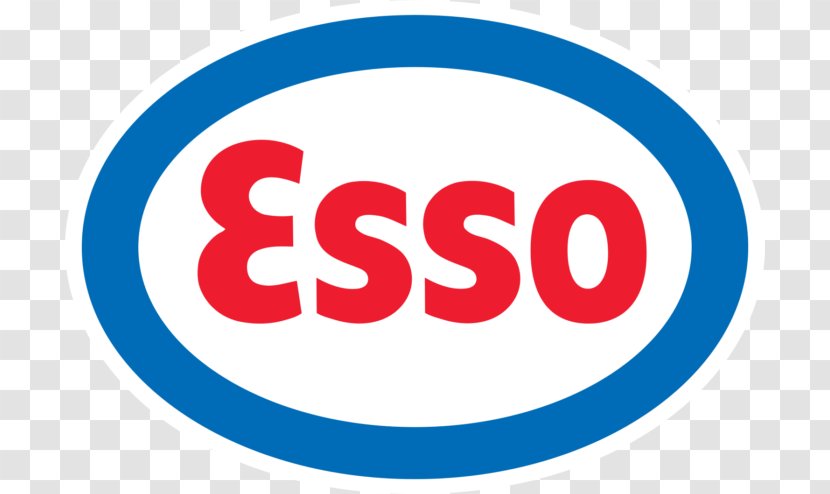 Esso Logo Business ExxonMobil Fuel Card - Sign Transparent PNG