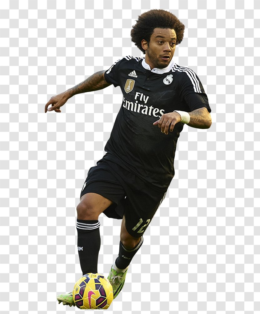 Marcelo Vieira Real Madrid C.F. Team Sport El Clásico Football Player - Pallone Transparent PNG