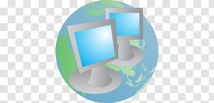 Computer Network Internet Clip Art - Monitor - World Wide Web Transparent PNG