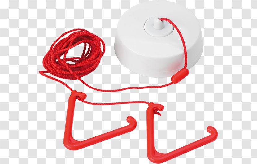 Pull Switch Ceiling Fire Alarm System Manual Activation - Red Transparent PNG