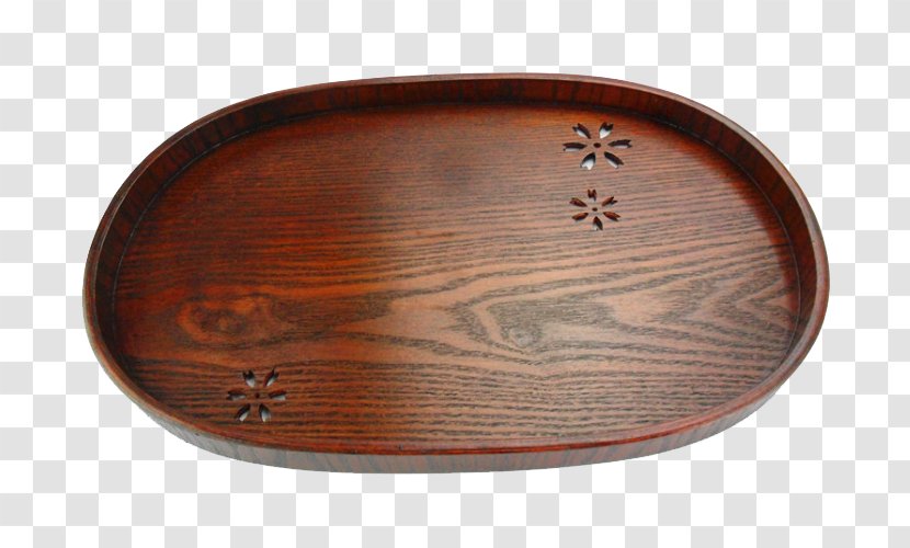 Wood Tray Oval Platter - Tableware - Cherry Transparent PNG