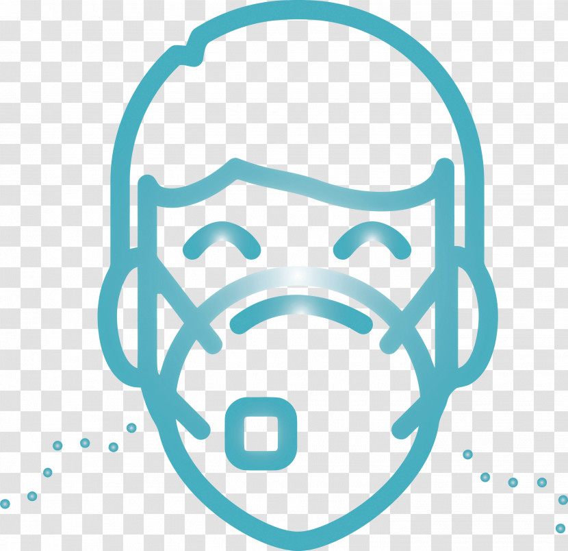 Man With Medical Mask Corona Virus Disease Transparent PNG