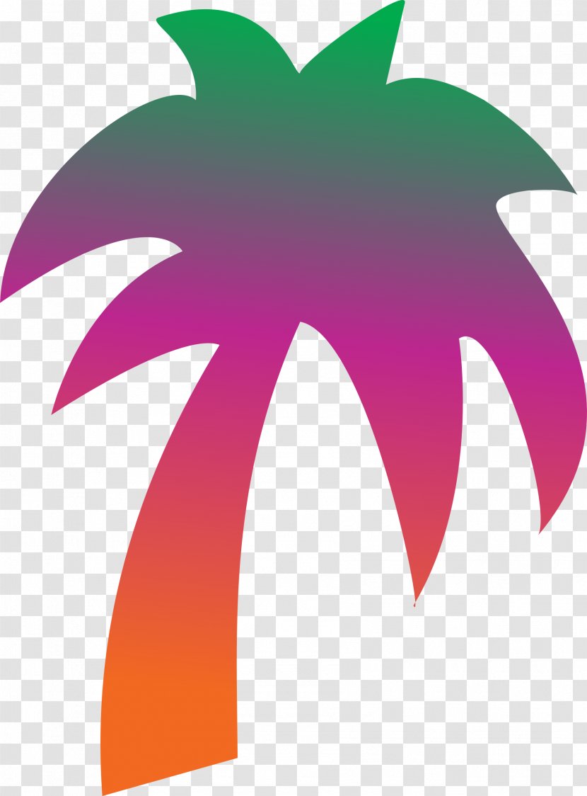 Clip Art Palm Trees Coconut Image - Tree Transparent PNG