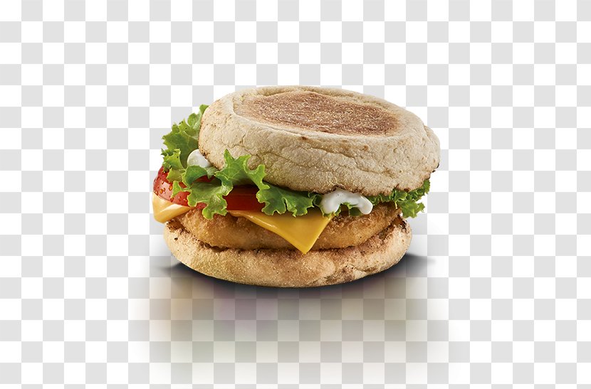 Breakfast Sandwich Buffalo Burger Cheeseburger Hamburger Slider - Fast Food - Mcmuffin Transparent PNG