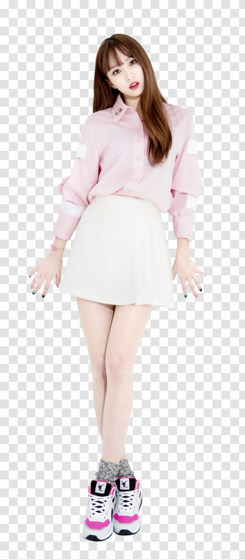 Hani EXID K-pop Photo Shoot Female - Watercolor - Korean Transparent PNG