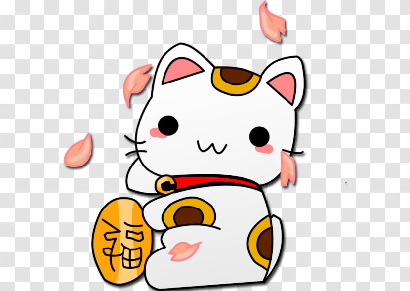 Cat Maneki-neko Luck - Symbol - Maneki Neko Pic Transparent PNG