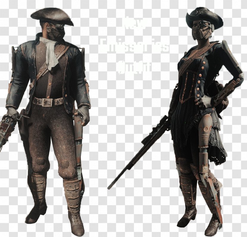 Fallout 4 American Frontier Minutemen Armour Western United States - Costume - Far West Transparent PNG