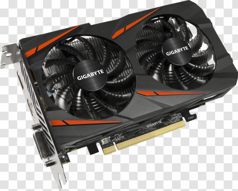 Graphics Cards & Video Adapters NVIDIA Radeon RX 460 GDDR5 SDRAM GeForce GTX 1060 - Computer Hardware - 1212 Transparent PNG