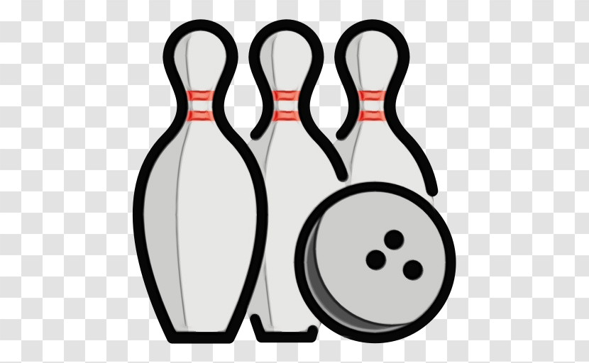 Bowling Pin Meter Line Bowling Geometry Transparent PNG