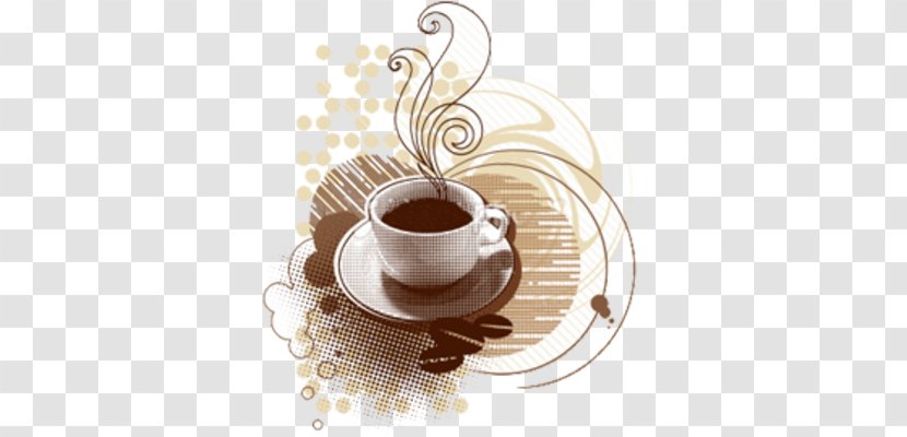 White Coffee Cafe Cup Turkish - Ristretto Transparent PNG