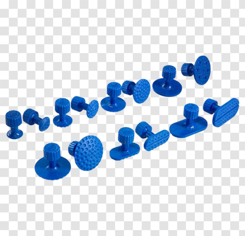 Car Paintless Dent Repair KecoTabs Tool - Cobalt Blue Transparent PNG