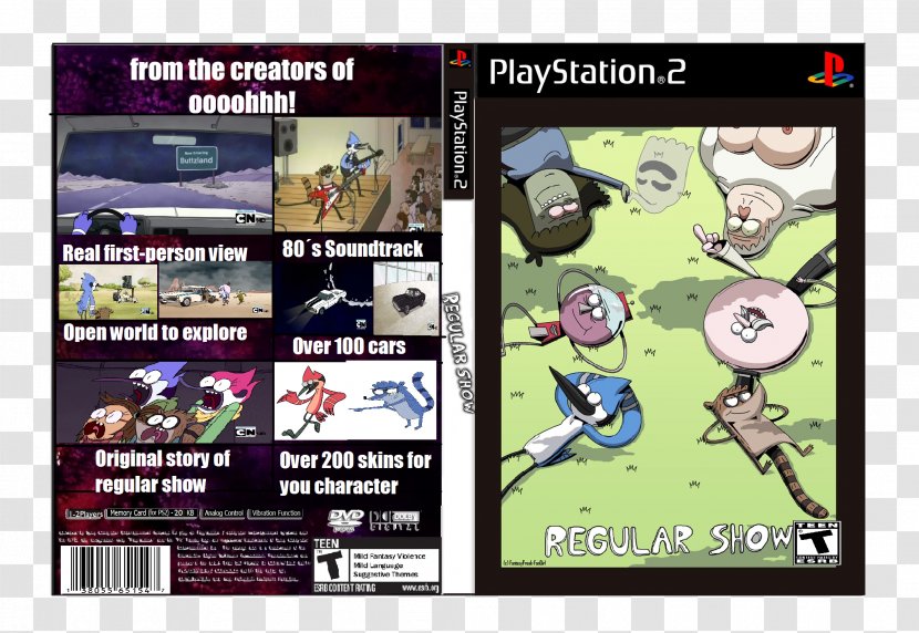 PlayStation 2 Rigby Mordecai Cartoon Network Game - Regular Show - 1440X900 Roblox Transparent PNG