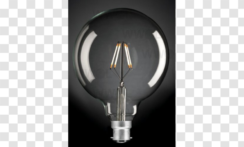 Globe LED Lamp Light Edison Screw - Glowing Sphere Transparent PNG