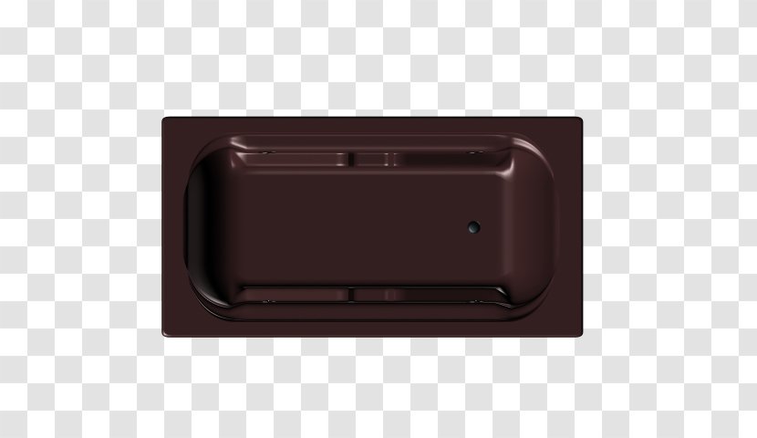 Electronics Brown Rectangle - Bathtub Transparent PNG