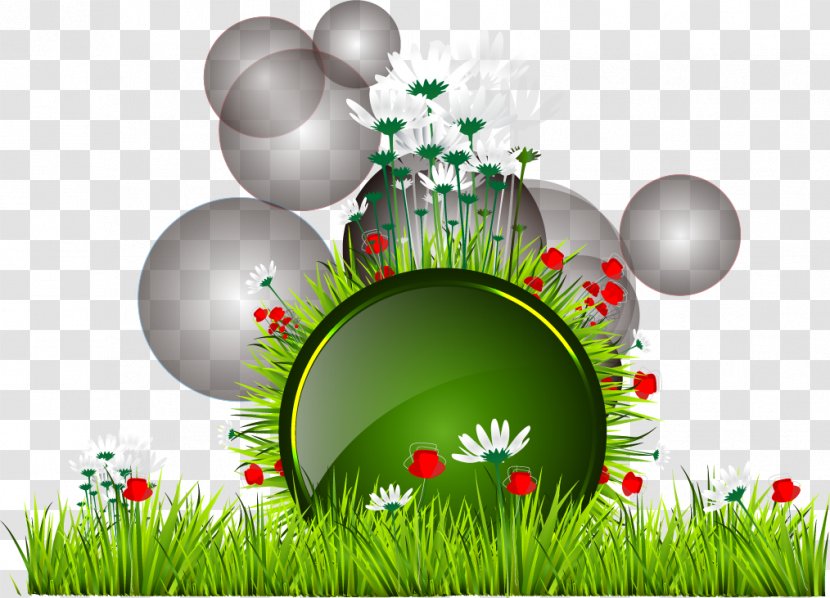 Illustration - Plant - Creative Green Grass Transparent PNG