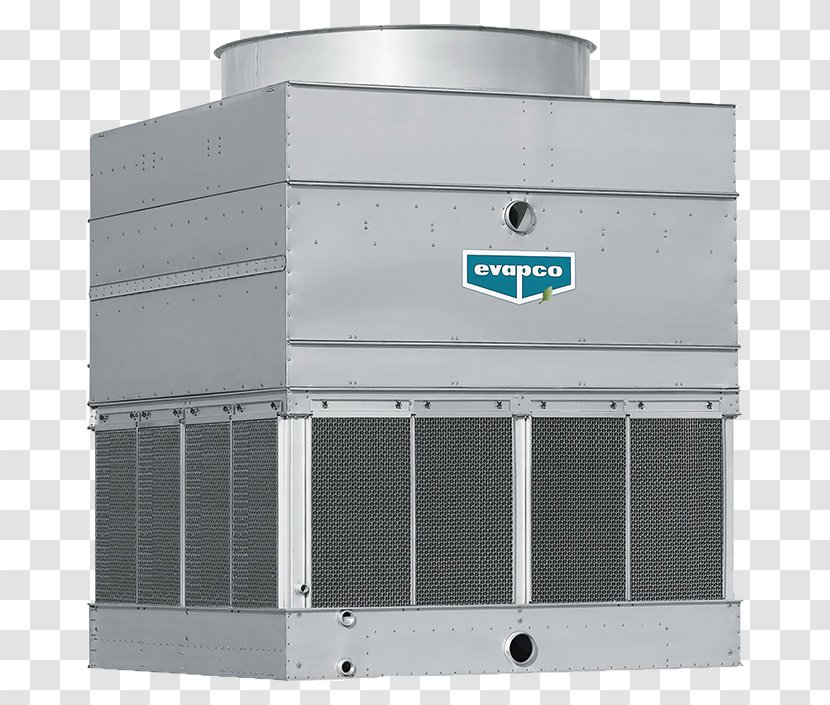Evaporative Cooler Cooling Tower Evapco, Inc. Chiller Architectural Engineering - Transformer Transparent PNG