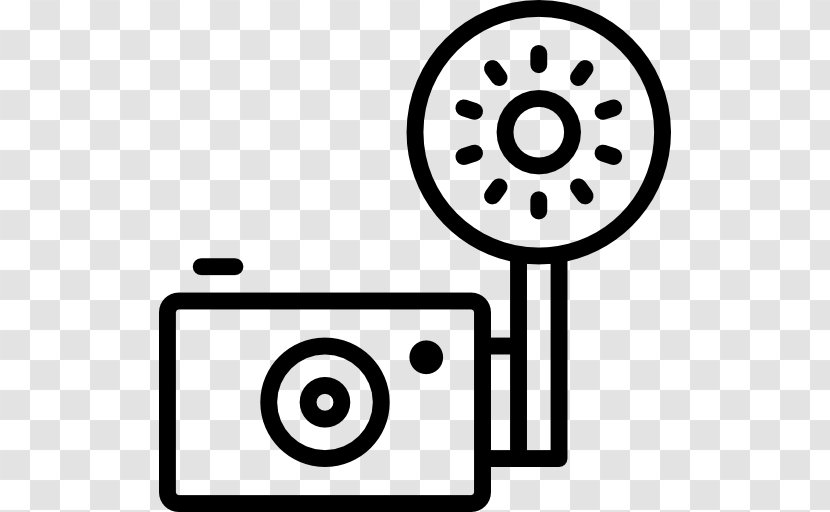Camera Flashes Clip Art - Monochrome Photography Transparent PNG