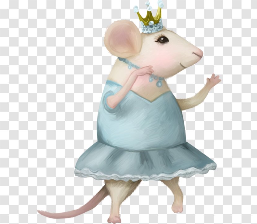 The Dancing Mouse Rat - Figurine - Queen Transparent PNG