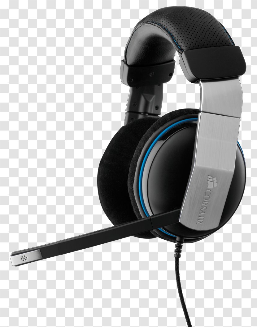 Headphones CORSAIR Vengeance 1500 Dolby 7.1 USB Gaming Headset Surround Sound Corsair Components Laboratories - 71 Transparent PNG