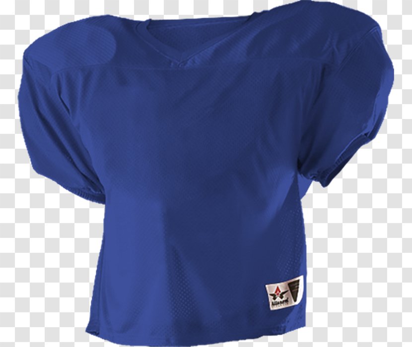 T-shirt Shoulder Scrubs Sleeve - T Shirt - American Football Jersey Transparent PNG