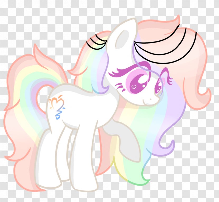 My Little Pony Rarity Rainbow Dash Unicorn - Cartoon - Lazy Cat Transparent PNG