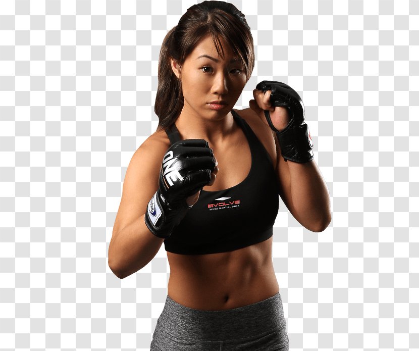 Angela Lee Female ONE Championship Mixed Martial Arts Boxing - Watercolor Transparent PNG