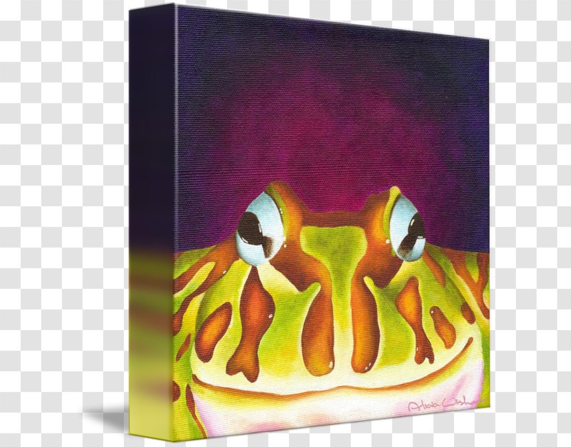 Pac-Man Acrylic Paint Modern Art Painting - Peeking Transparent PNG