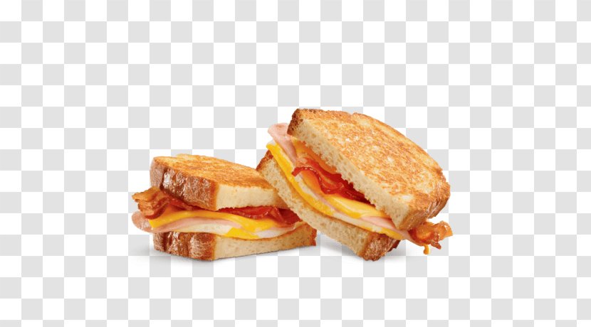 Breakfast Sandwich Fast Food Ham And Cheese Toast - Cheeseburger Transparent PNG