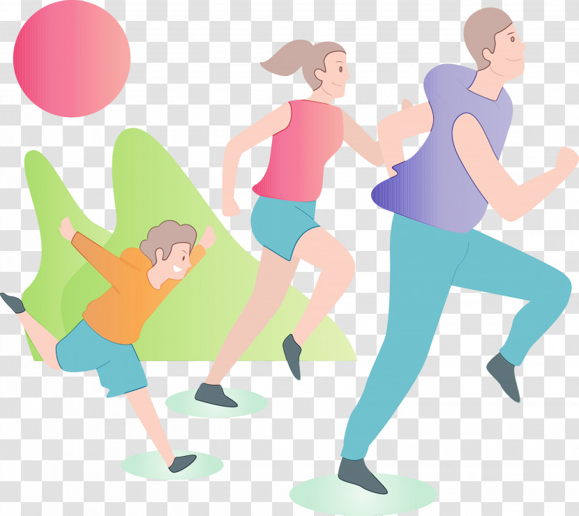 Dance Fun Playing Sports Physical Fitness Aerobics Transparent PNG
