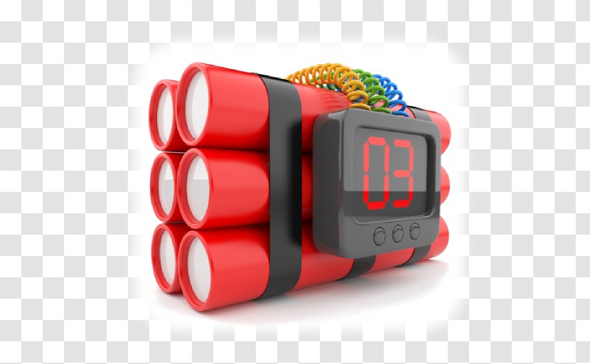 Time Bomb Timer Clock Stun Grenade - Alarm Transparent PNG