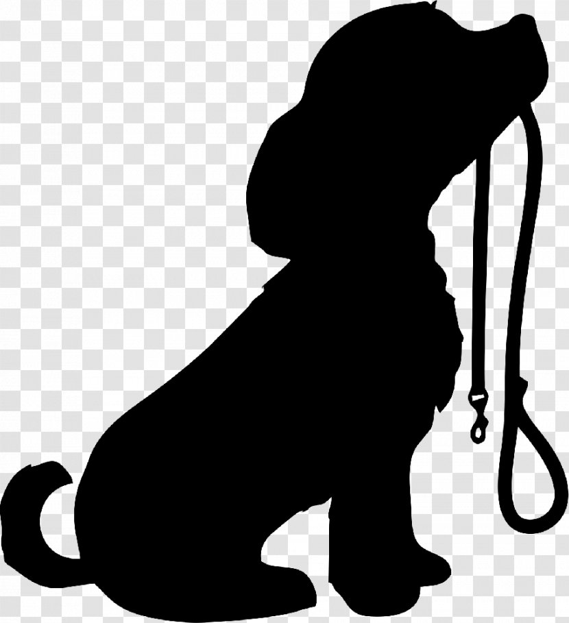 Dog Puppy Pet Sitting Silhouette - Like Mammal - Vector Transparent PNG