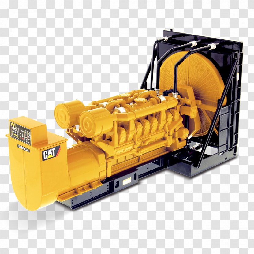 Caterpillar Inc. Die-cast Toy Engine-generator Diesel Generator - Scale Models - Engine Transparent PNG