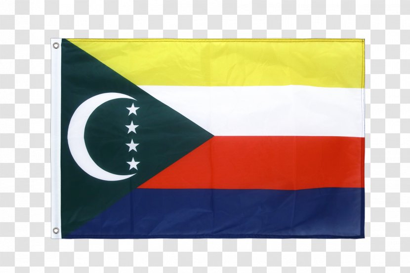 Flag Of The Comoros Fahne Rectangle - Africa Transparent PNG