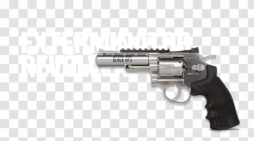 Revolver Firearm Airsoft Guns Air Gun - Tree - Weapon Transparent PNG