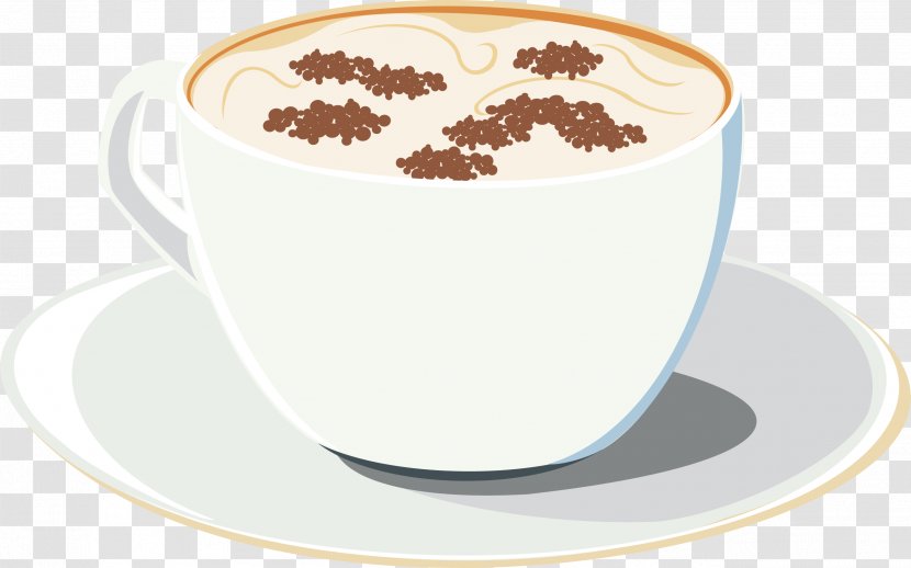 Coffee Tea Cappuccino Breakfast Drink - Cafe Au Lait - Choco Transparent PNG