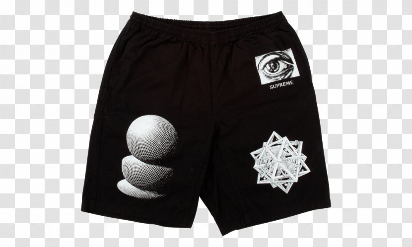 Trunks Artist Supreme T-shirt Shorts - M C Escher Transparent PNG