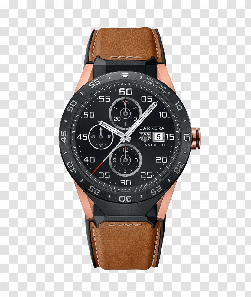 TAG Heuer Connected Smartwatch Asus ZenWatch - Wear Os - Watches Transparent PNG