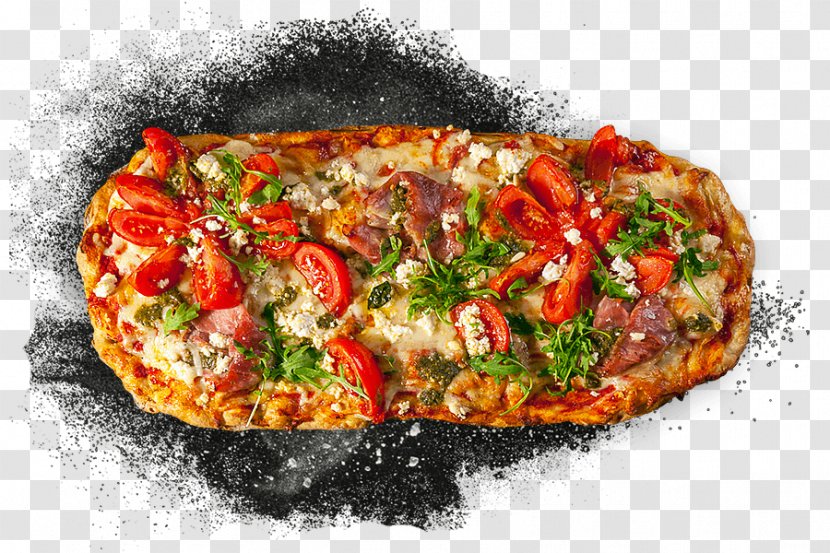 Sicilian Pizza Bruschetta Turkish Cuisine Mollete - Middle Eastern Food Transparent PNG
