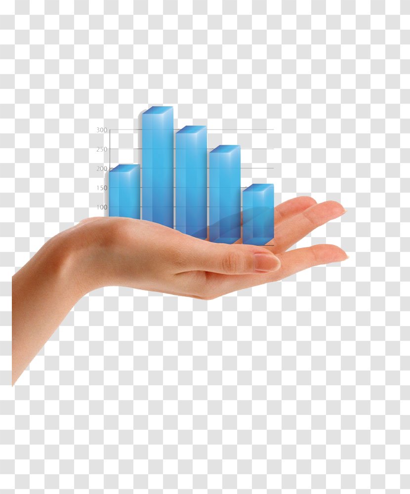 Big Data Non-profit Organisation Business Intelligence Organization - Hand Column Chart Image Transparent PNG