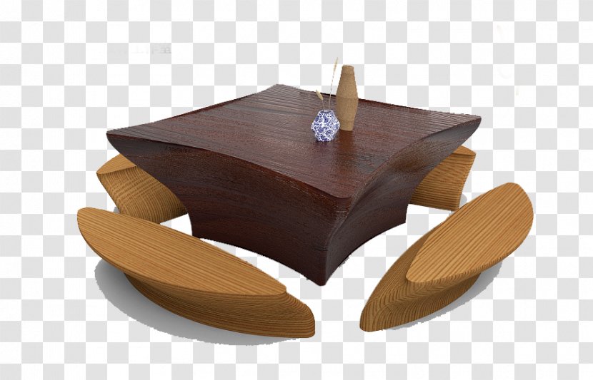 Table Chair Gratis Desk - Tables And Chairs Suit Material Transparent PNG