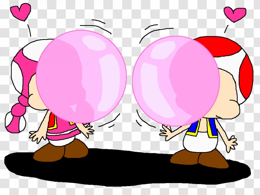 Chewing Gum Captain Toad: Treasure Tracker Bubble - Frame - Love Is Transparent PNG