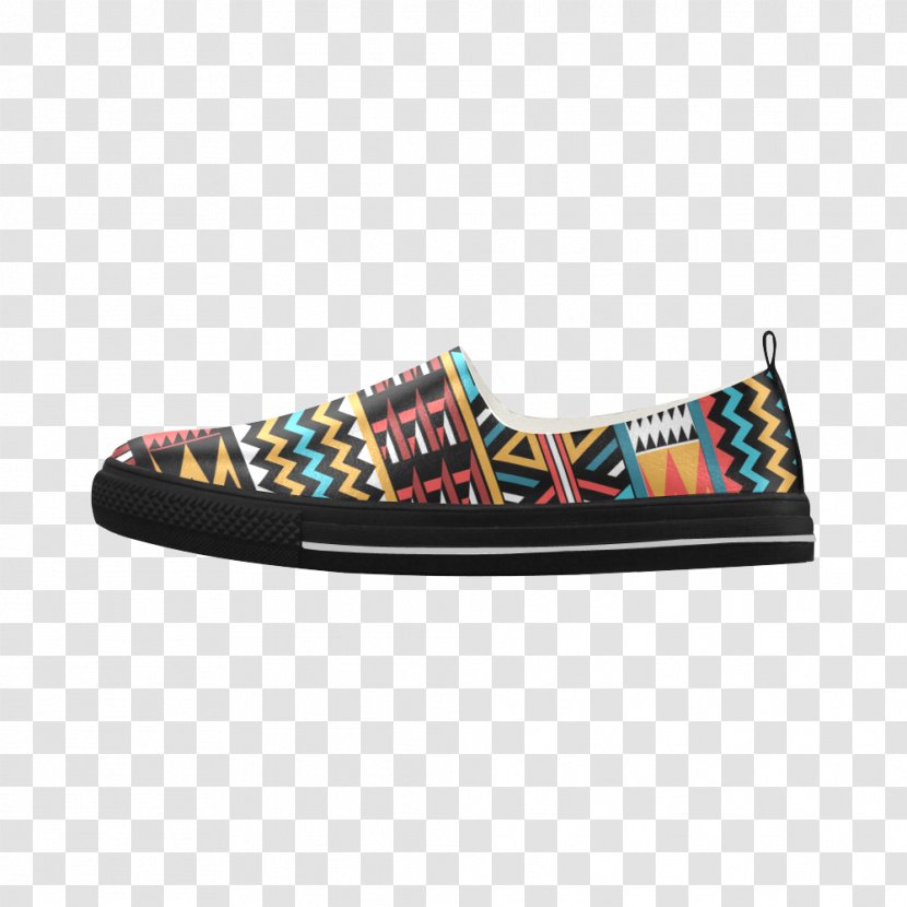 Sneakers Slip-on Shoe Cross-training Pattern - Walking - Aztec Transparent PNG