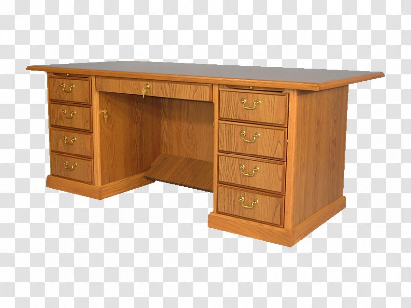 Desk Wood Stain Varnish Drawer - Furniture - Design Transparent PNG