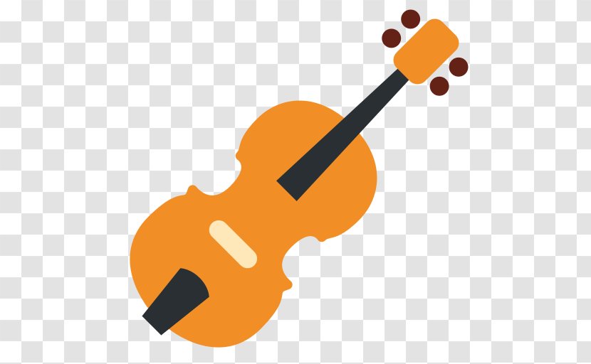 Emoji Musical Instruments Violin Fiddle - Frame - Creative Transparent PNG